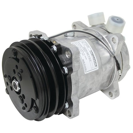 A & I Products Compressor, New, Sanden Style w/ Clutch (9263) 10.7" x7.5" x8" A-72239750